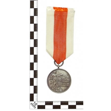 Medal Za zasługi dla pożarnictwa srebrny