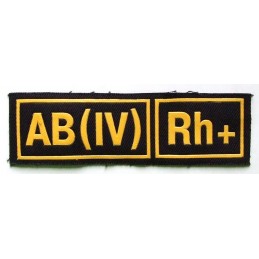 Naszywka AB (IV) Rh+