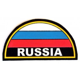 "Russia" patch on the...