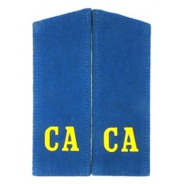 Pagony "CA" ("SA") niebieskie