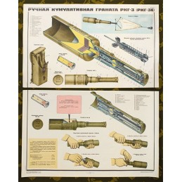 Poster: Hand cumulative grenade RKG-3 (RKG-3E)