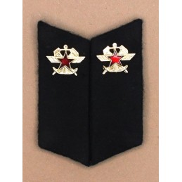 Collar tabs of Trains...