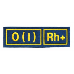 0 (I) RH+ tab, blue with...