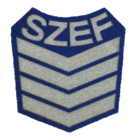 "Chef of the Company I Class", blue background