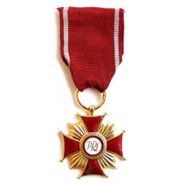 Cross of Merit - PRL - gold