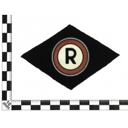 Shoulder stripe "Military Service of the Traffic"