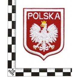 Polish with white eagle - patch with thermotransfer