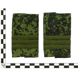 Epaulets for sergeant MVD, camouflage - Digital Flora