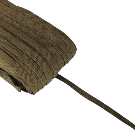 Load-bearing tape - 8mm IRR, for Canadian buttons, olive-brown 1m, DIYT