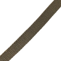 Load-bearing tape - 8mm IRR, for Canadian buttons, olive-brown 1m, DIYT