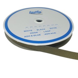 Fasteners of the FASTFIX® - HOOK, olive-brown 740 - 25 mm, DIYR