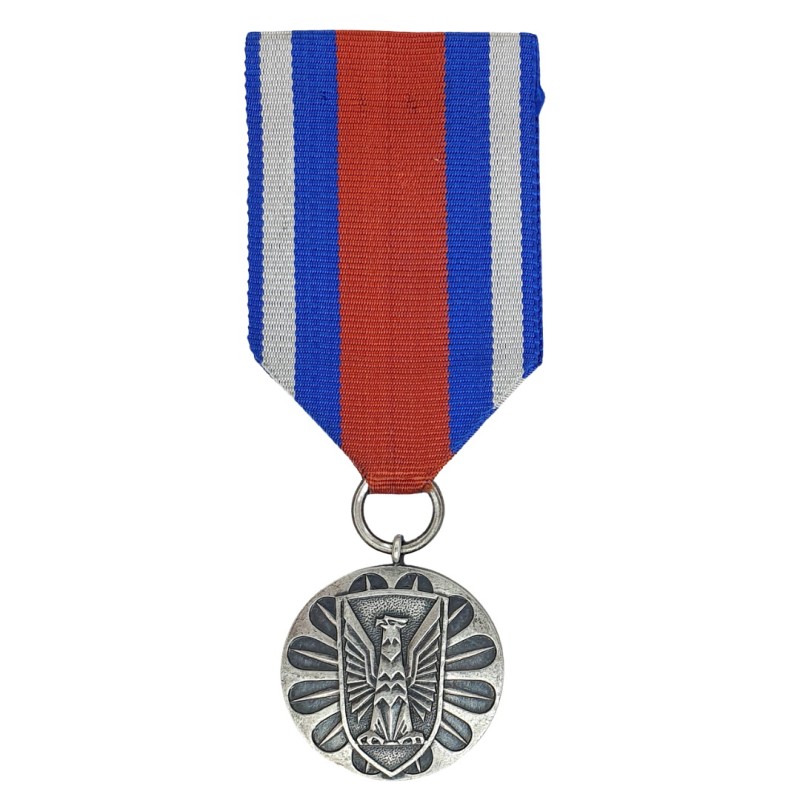 Medal for "Merit in Defending Public Order", silver