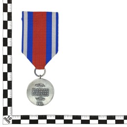 Medal for "Merit in Defending Public Order", silver