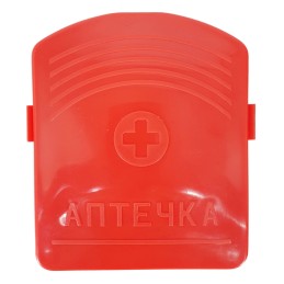 Apteczka podręczna - obudowa, jasnoczerwona