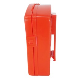 First aid kit - case, bright red