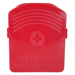 Apteczka podręczna - obudowa, ciemnoczerwona