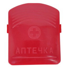 Apteczka podręczna - obudowa, ciemnoczerwona