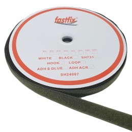 Fasteners of the FASTFIX® - LOOP, olive 731 - 25 mm, DIYR