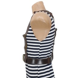 RPS set - field belt and braces, leather-like, with painted hardware