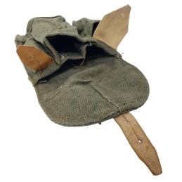 AK magazine pouch (3 mags capacity), bright leather, dark green