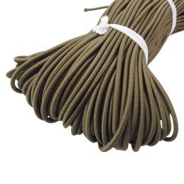 Guma sznurkowa 3mm, oliwkowa, DIYT