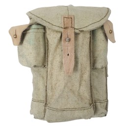 AK magazine pouch (3 mags capacity), bright leather, sand-green