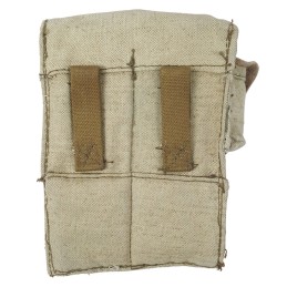 AK magazine pouch (3 mags capacity), bright leather, sand-green