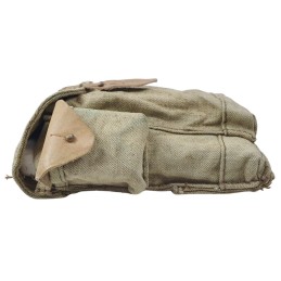 AK magazine pouch (3 mags capacity), bright leather, sand-green
