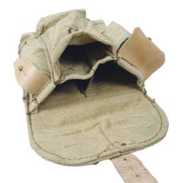 AK magazine pouch (3 mags capacity), bright leather, sand-green