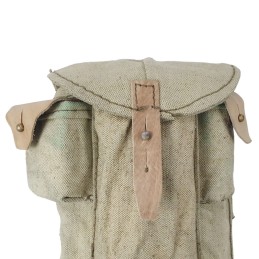AK magazine pouch (3 mags capacity), bright leather, sand-green