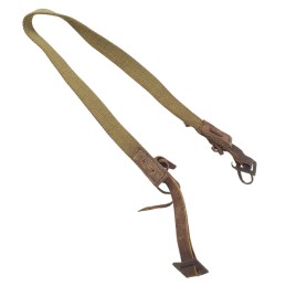 Sling for PPSh or PPS, tied, narrow, brown trims