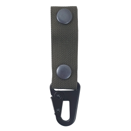 FRP Belt loop with the light snap-hook nad press studs, olive