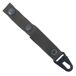 FRP Belt loop with the light snap-hook nad press studs, olive