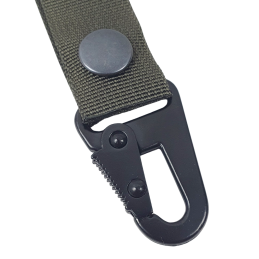 FRP Belt loop with the light snap-hook nad press studs, olive