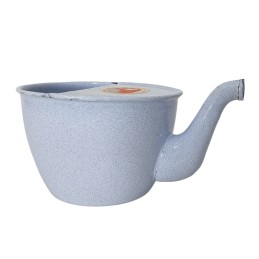 Enamel cup for watering injured soldiers, grey