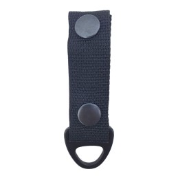FRP Loop with rope or carabiner adaptor and fasteners, black