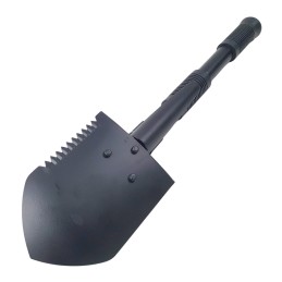 Składana saperka Petreq Tactical, czarna