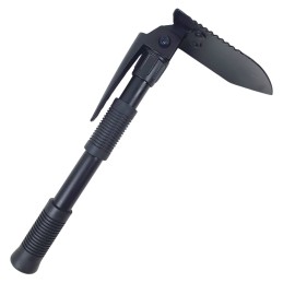 Składana saperka Petreq Tactical, czarna