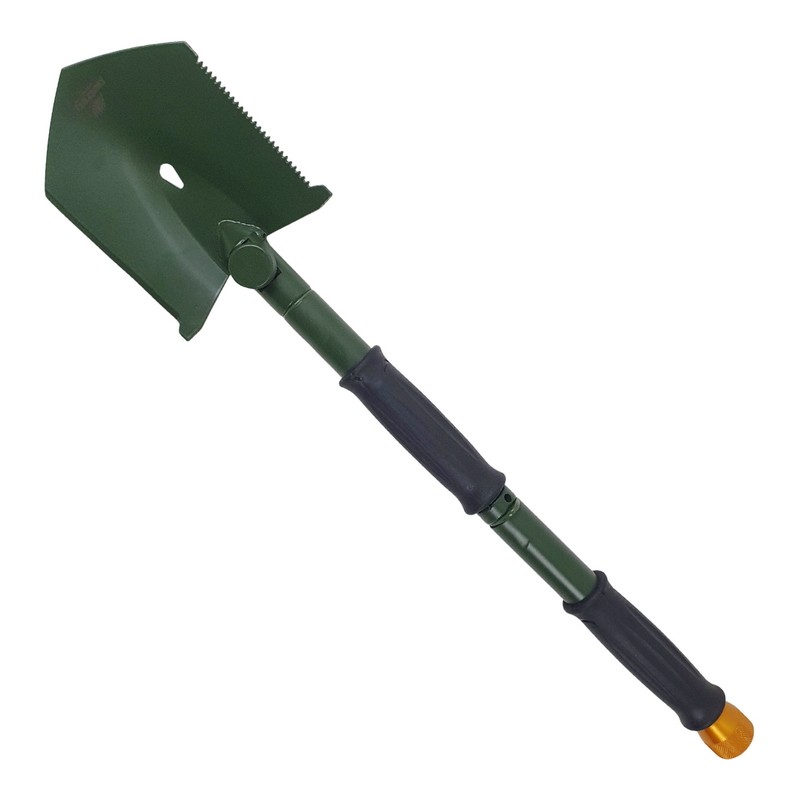 Multifunctional shovel Petreq Survival II 7in1, Olive