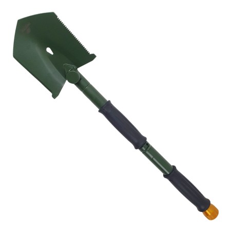 Wielofunkcyjna saperka Petreq Survival II 7w1, oliwa