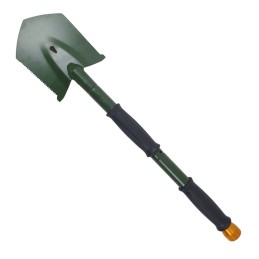 Wielofunkcyjna saperka Petreq Survival II 7w1, oliwa