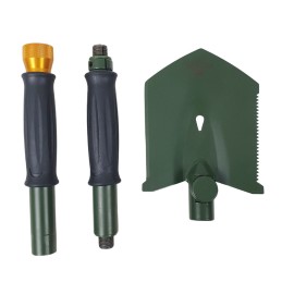Wielofunkcyjna saperka Petreq Survival II 7w1, oliwa