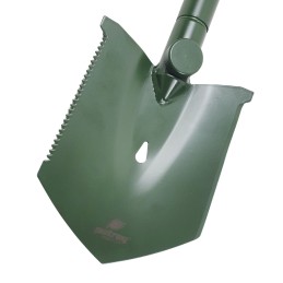 Wielofunkcyjna saperka Petreq Survival II 7w1, oliwa