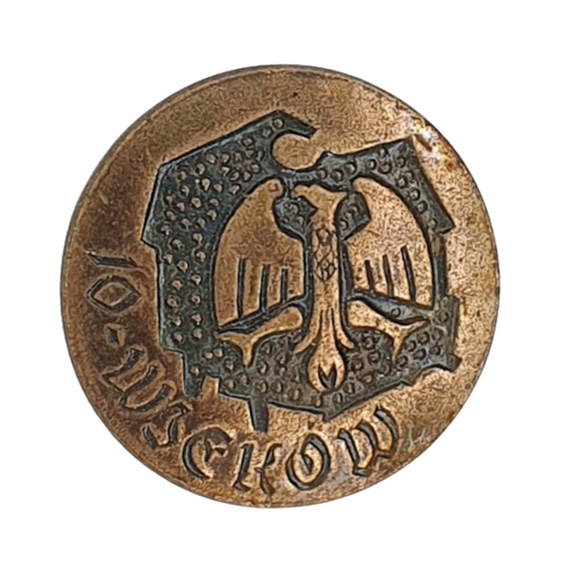 Metalowa wpinka patriotyczna - Polska - 10 Wieków
