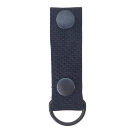 FRP Loop with D-Ring and snap, black