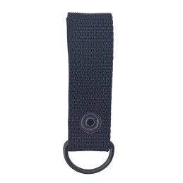 FRP Loop with D-Ring and snap, black