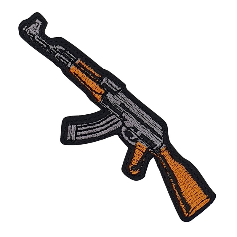 Naszywka "Karabin AK", z rzepem