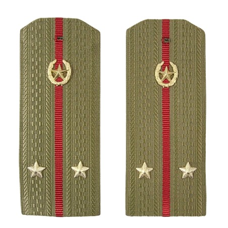 Epaulettes for shirt of the lieutenant of Motorized Infantry