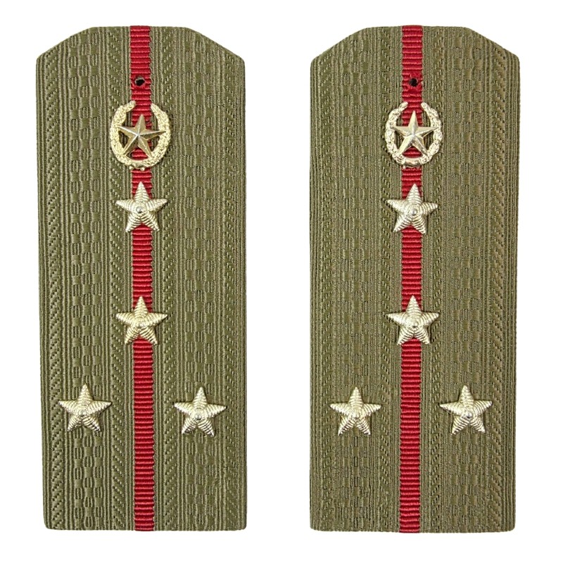 Epaulettes for shirt of the captain of Motorized Infantry