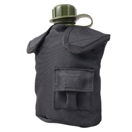 FRP NATO Canteen pouch - MOLLE, Black